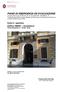 Parte II specifica Edificio RM050 - Architettura Piazza Borghese, Roma. Redatto con la consulenza di: Ing. Marco Romagnoli