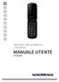 ITA TELEFONO GSM CON DESIGN A CONCHIGLIA MANUALE UTENTE LITE310F