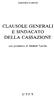 CLAUSOLE GENERALI E SINDACATO DELLA CASSAZIONE