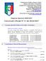 Comunicato Ufficiale N 41 del 26/04/2007