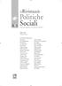 Politiche Sociali ITALIAN JOURNAL OF SOCIAL POLICY
