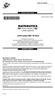 MATEMATICA Prova d'esame 2 Livello superiore. Lunedì 6 giugno 2005 / 90 minuti