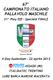 67 CAMPIONATO ITALIANO PALLAVOLO MASCHILE