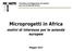 Microprogetti in Africa