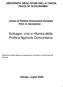 Sviluppo, crisi e riforma della Politica Agricola Comunitaria