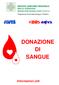 Programma Provinciale Sangue e Plasma DONAZIONE DI SANGUE. Informazioni utili