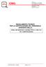 REGOLAMENTO TECNICO PER LA CERTIFICAZIONE DEL PERSONALE OPERANTE NELLA