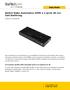 Switch Video Automatico HDMI a 2 porte 4K con Fast Swithcing