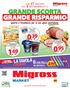 GRANDE SCORTA GRANDE RISPARMIO. Yogurt Müller Classici/ Fruit Passion gusti assortiti 125 g - ( 3,12 al kg) 6 COLTELLI