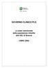 GOVERNO CLINICO PLS. Lo stato nutrizionale della popolazione infantile dell ASL di Brescia - ANNO