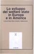 Lo sviluppo del welfare state in Europa e in America