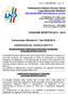 Comunicato Ufficiale N. 7 del 20/08/2015