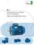 Products. S15 Motori per vie a rulli per servizio pesante Heavy duty roller table motors