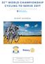 33 TH WORLD CHAMPIONSHIP CYCLING TO SERVE 2017