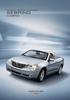 SCHEDA TECNICA CHRYSLER SEBRING CABRIO