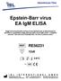 Epstein-Barr virus EA IgM ELISA