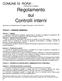 COMUNE DI RORA - (PROVINCIA DI TORINO) Regolamento sui Controlli interni