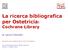 La ricerca bibliografica per Ostetricia: Cochrane Library