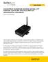Convertitore industriale wireless seriale a IP Ethernet 1 porta RS-232/422/485 con alimentazione ridondante