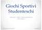 Giochi Sportivi Studenteschi