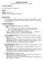 CURRICULUM VITAE (redatto ai sensi degli artt. 46 e 47 D.P.R. n. 445/2000)