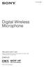 Digital Wireless Microphone