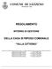 COMUNE DI LEZZENO. Provincia di Como REGOLAMENTO INTERNO DI GESTIONE DELLA CASA DI RIPOSO COMUNALE VILLA CITTERIO