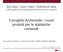 Il progetto Archimede: i nuovi prodotti per le statistiche comunali