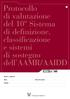 Protocollo di valutazione del 10º Sistema di definizione, classificazione e sistemi di sostegno dell AAMR/AAIDD