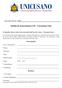 Modulo di riconoscimento CFU - Curriculum Vitae