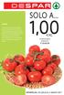 1,00 SOLO A... /kg POMODORO RAMATO 1 A QUALITÀ POMODORI