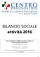 BILANCIO SOCIALE attività 2016