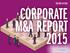 THE BEST IN ITALY CORPORATE M&A REPORT 2015