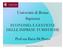 Università di Roma Sapienza. Economia e gestione delle imprese turistiche