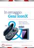 Gear IconX. In omaggio: swisstelecom.net. Acquista un Samsung Galaxy S7 edge e ricevi in regalo un paio di Gear IconX. Samsung Gear IconX