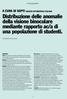 ABSTRACT Scopo: valutare la prevalenza dei difetti visivi di origine. Discussione: Le disfunzioni binoculari sono molto