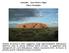 Australia Ayers Rock e Olgas Uluri e Katatjuta