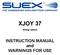 XJOY 37. Diving vehicle. INSTRUCTION MANUAL and WARNINGS FOR USE