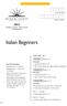 Italian Beginners. Centre Number. Student Number. Total marks 80. Section I Pages 2 6