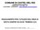 REGOLAMENTO PER L UTILIZZO DELL AREA DI SOSTA CAMPER VIA M.M. TRIBBIOLI 2/A. Approvato con Deliberazione di Consiglio Comunale n.