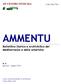 AMMENTU. Bollettino Storico e Archivistico del Mediterraneo e delle Americhe ISSN N. 8 gennaio giugno 2016