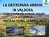 LA GEOTERMIA ARRIVA IN VALDERA. Dalle trivelle alle centrali: impatti e prospettive CASCIANA TERME, 13 APRILE 2017 Circolo ARCI