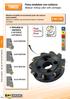 TMOD. Fresa modulare con cartucce Modular milling cutter with cartridges Ø TIPOLOGIE DI CARTUCCE 4 DIFFERENT CARTRIDGES CA-SP-RCMT2006