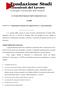 Le Circolari della Fondazione Studi Consulenti del Lavoro N.2/2008. OGGETTO: Comunicazione telematica dei rapporti di lavoro prime indicazioni