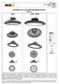 APPARECCHI A LED PER TENSIONE DI RETE Highbay 165W / 200W