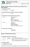 SCHEDA DI DATI DI SICUREZZA secondo il Regolamento (CE) Num. 1907/2006 SILGLIF NF Versione 19 (Italia) Data dell'edizione: 2014/05/12