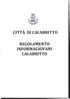 CITTA DI CALABRITTO REGOLAMENTO INFORMAGIOVANI CALABRITTO