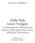 Dalla fede nasce l esegesi L interpretazione della Scrittura alla luce della storia della ricerca sull Antico Testamento