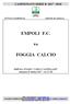 EMPOLI F.C. FOGGIA CALCIO