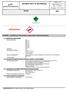 SCHEDA DATI DI SICUREZZA Edizione riveduta Nr : 7. ón2.2 : Gas non. infiammabili, non tossici